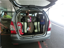 Changi Airport to Johor Bahru (Innova, Starex, Alphard)
